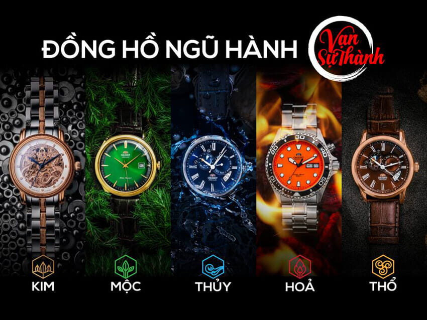 Đồng hồ màu xanh lá cho tuổi Giáp Tuất