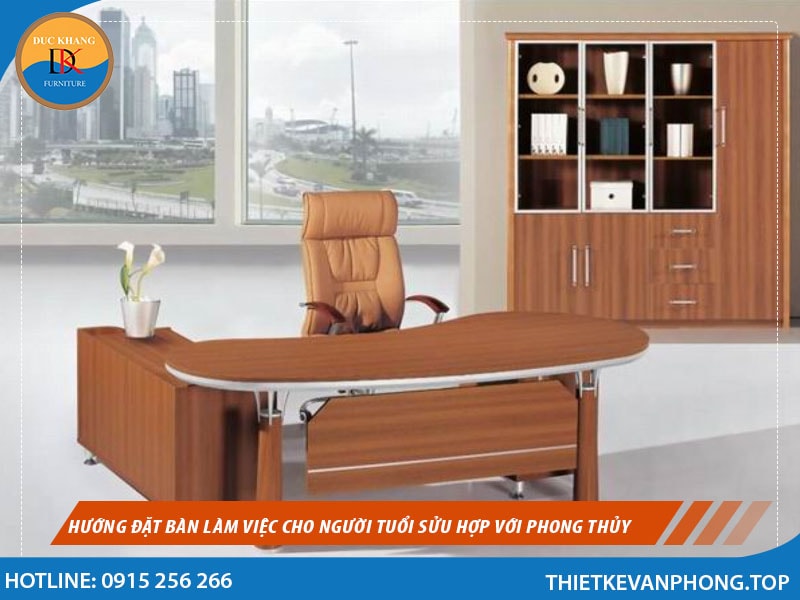 Thiết kế bàn làm việc cho tuổi Sửu