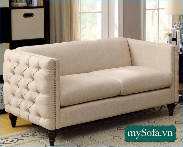 Sofa trắng tân cổ điển phù hợp người mệnh Kim