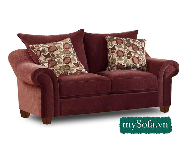 Sofa màu nâu be đơn giản nhưng sang trọng