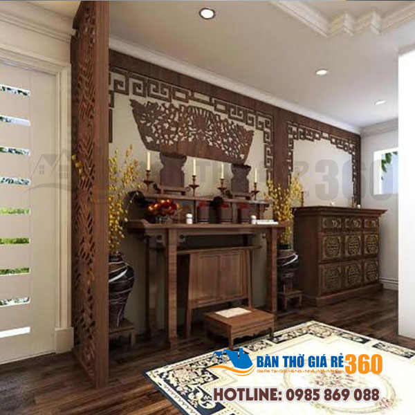 Hướng đặt bàn thờ hợp tuổi Mậu Thìn