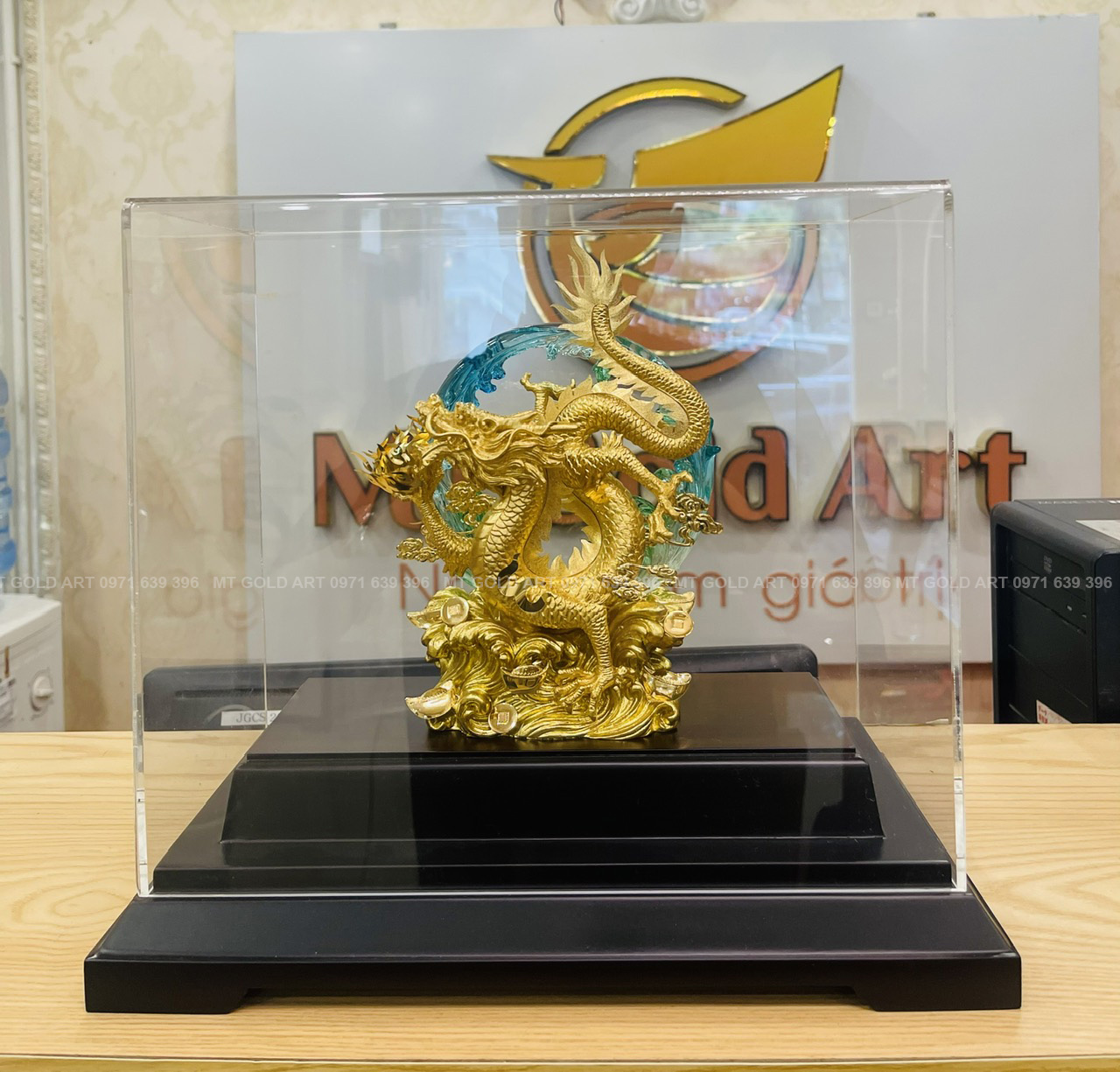 Tượng Rồng Xanh