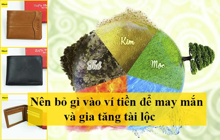 Vật nên bỏ vào ví để hút tài lộc