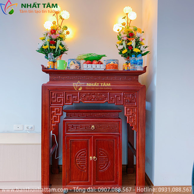 Bàn thờ đẹp cho người tuổi Bính Tý
