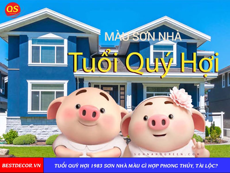 Tránh sơn nhà màu cam