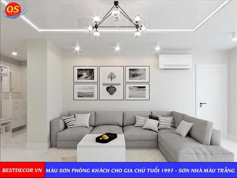 Không gian phòng khách hợp mệnh Thủy