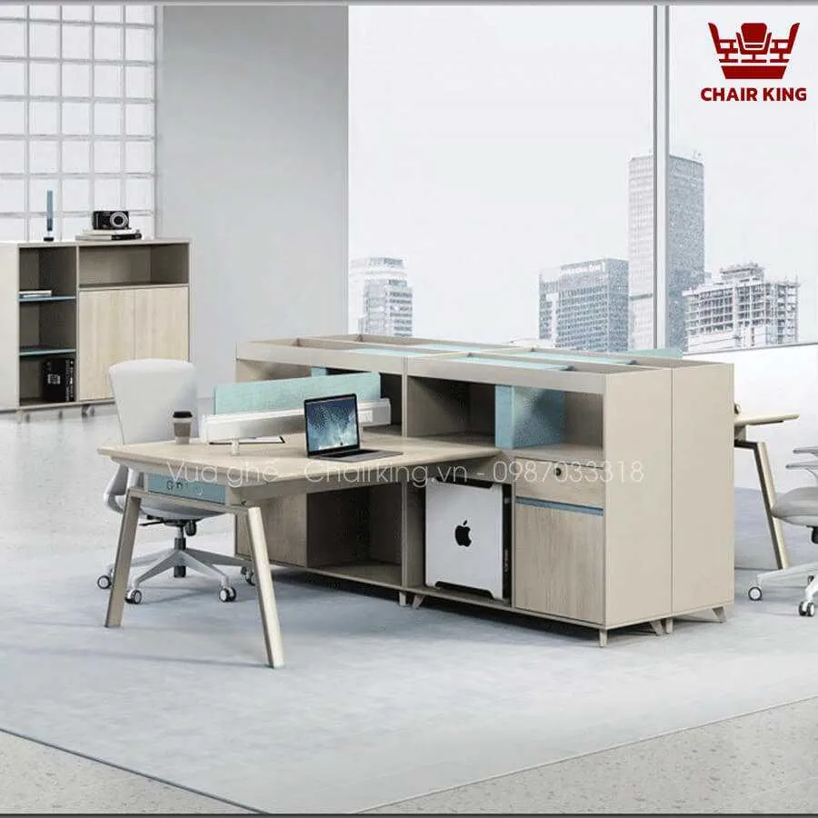 Phong thủy phòng làm việc màu đen xám