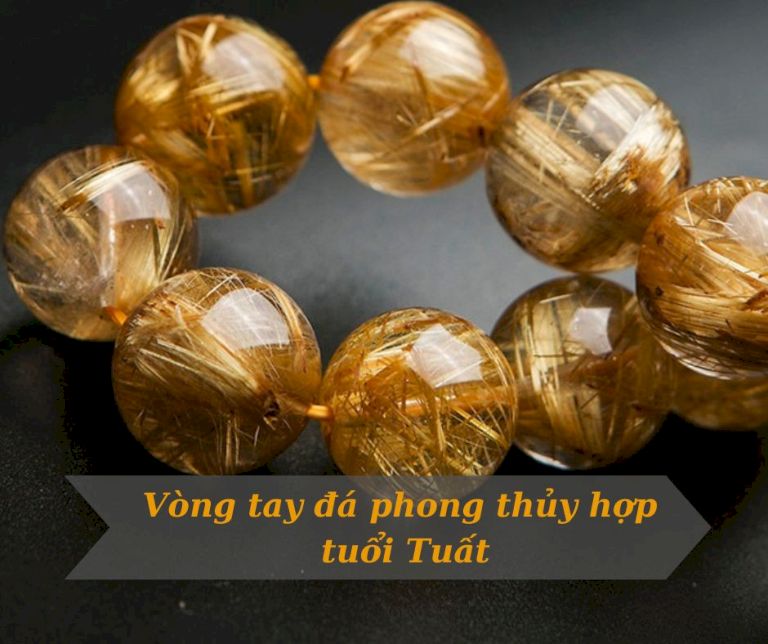Thạch anh hồng hợp tuổi Tuất