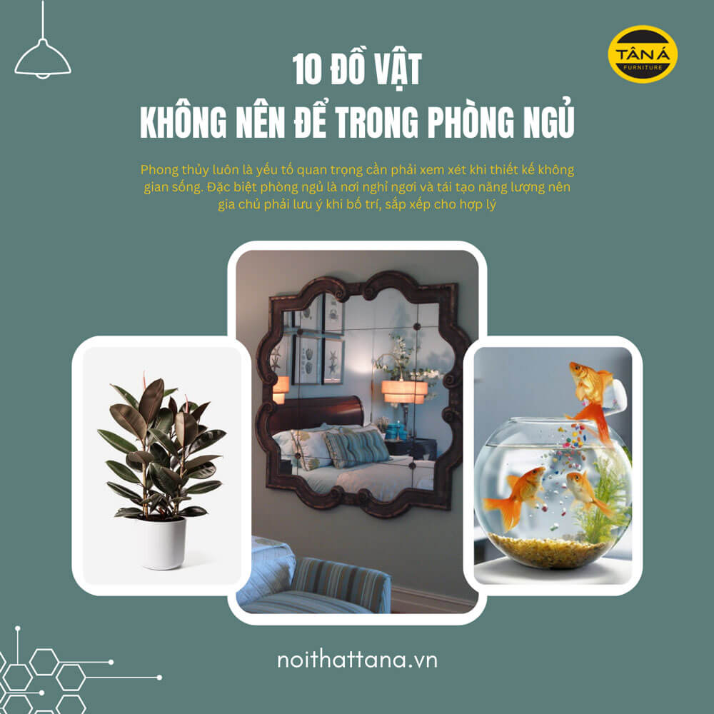 Vật dụng cấm kỵ trong phong thủy nhà ở