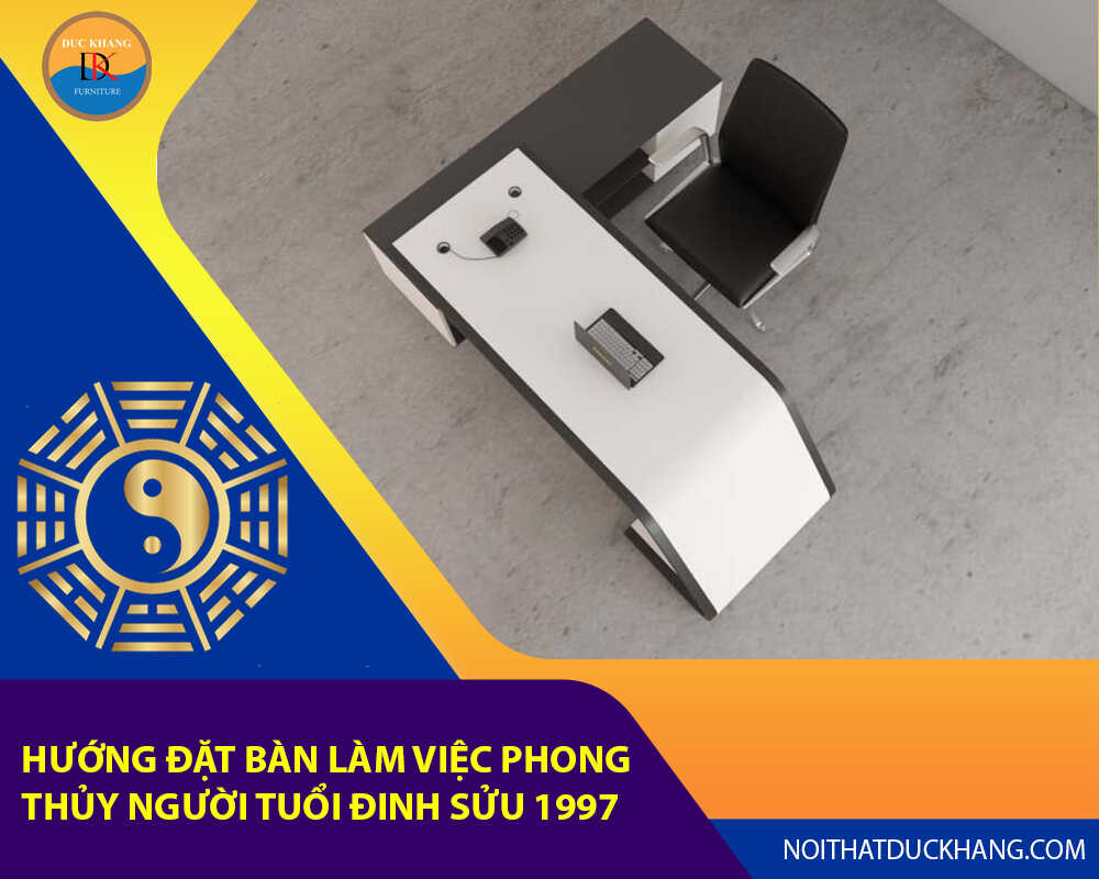 Trang trí bàn làm việc cho người tuổi Đinh Sửu
