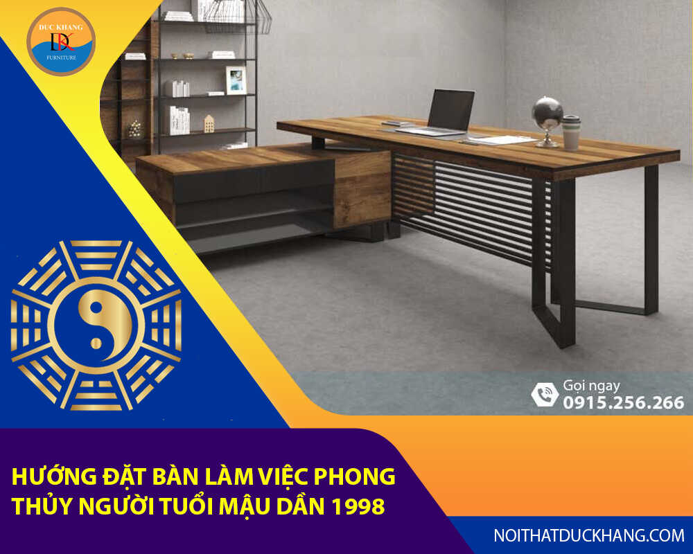 Trang trí phong thủy phòng làm việc Mậu Dần