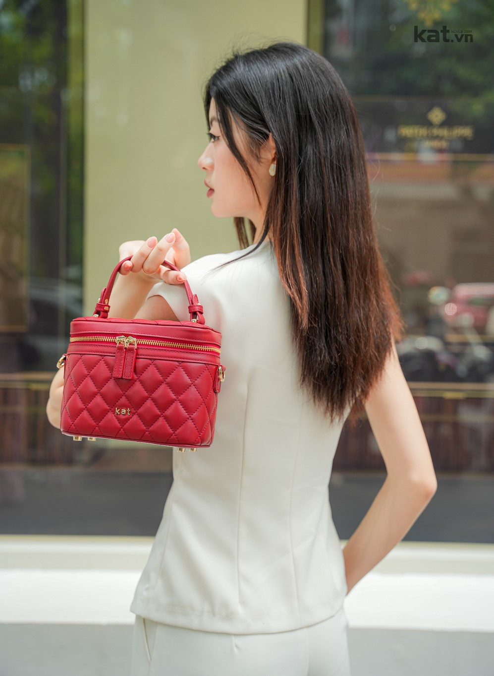 Túi mini đỏ dễ thương