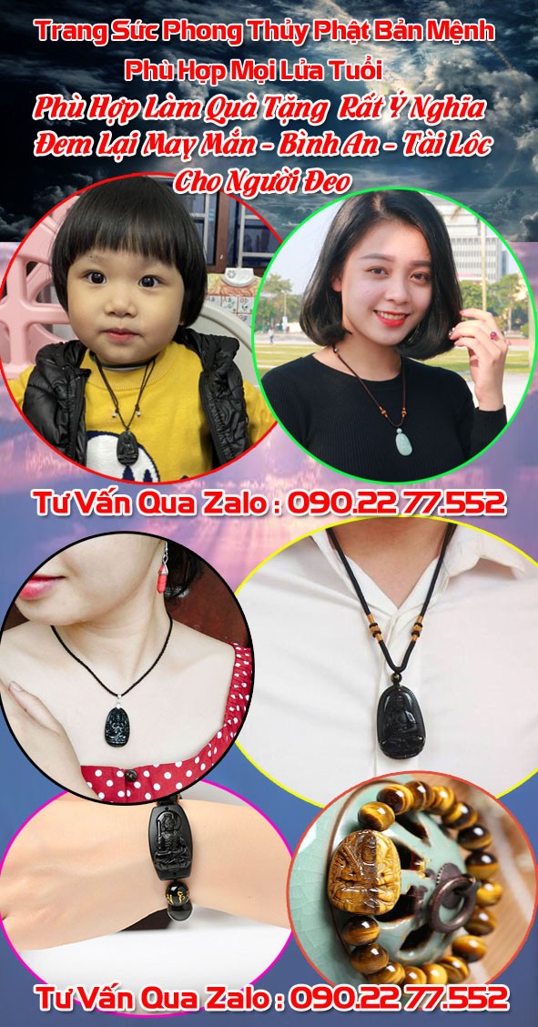 Dây chuyền đá đen cho tuổi 1997