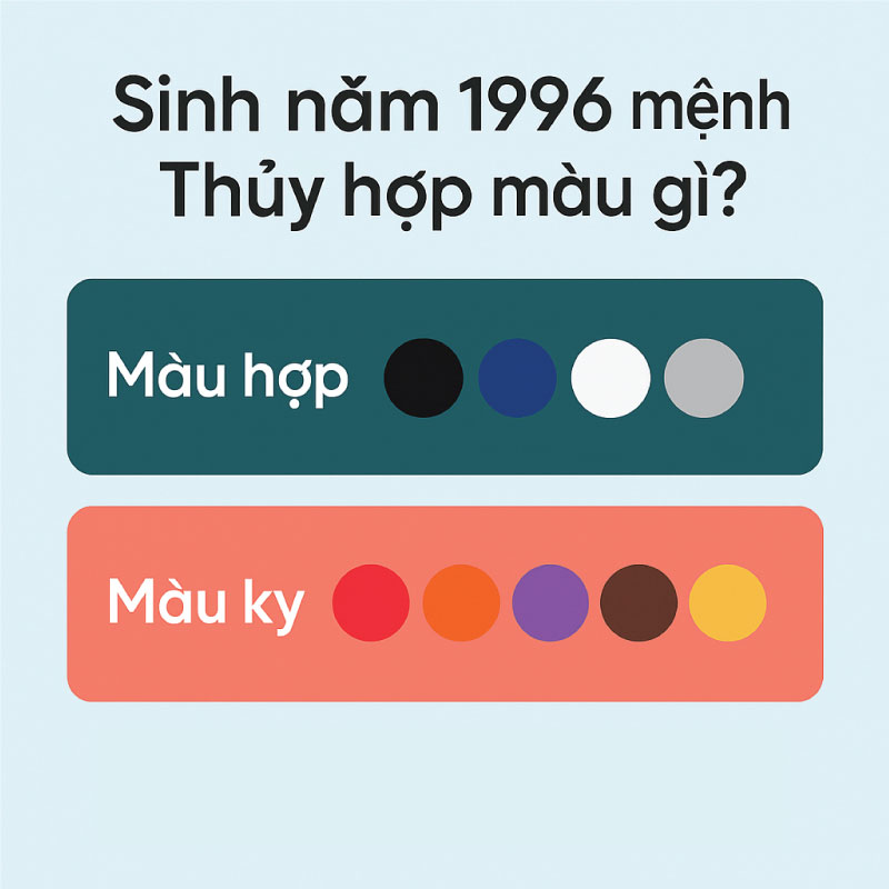 Màu xanh lá cây phong thủy