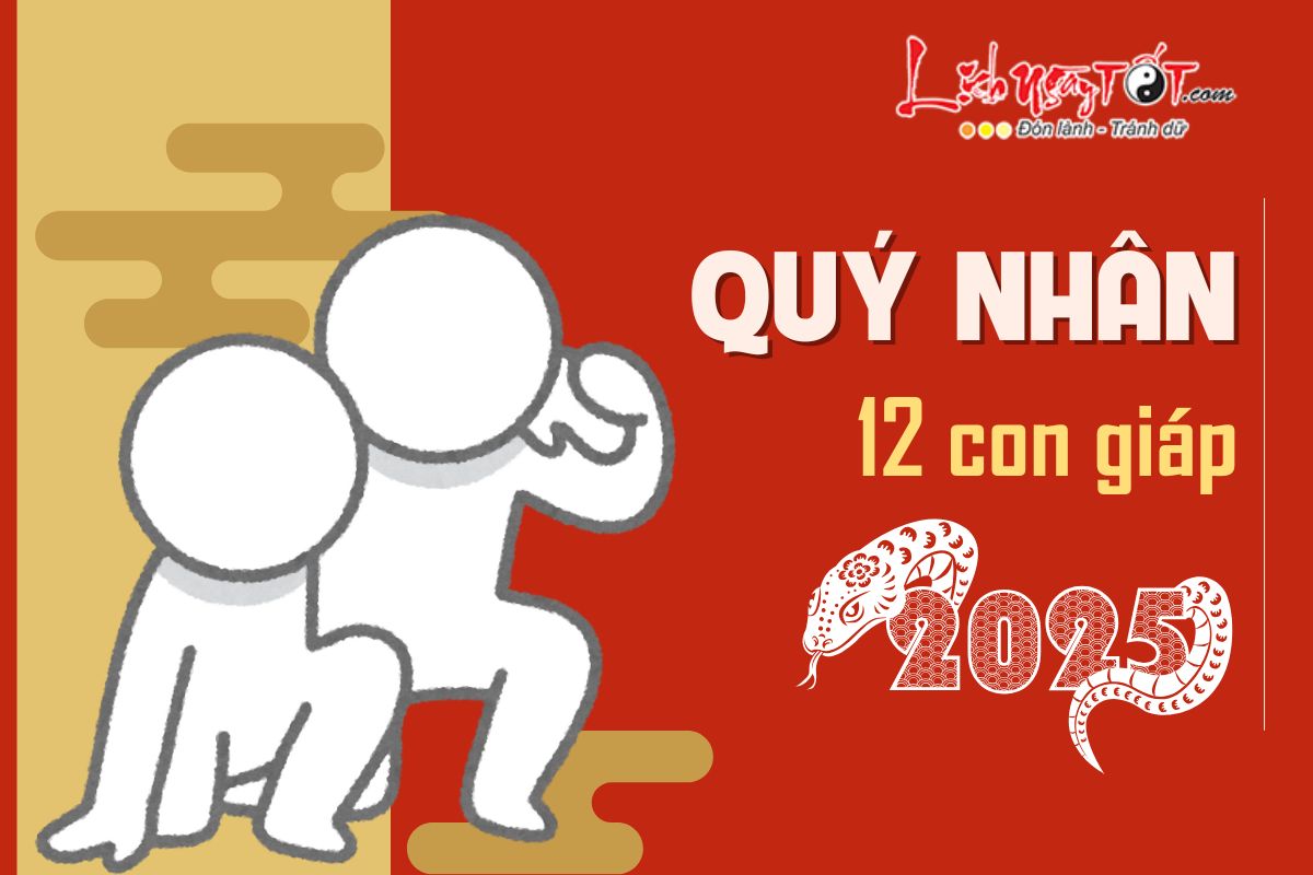 Quý nhân của 12 con giáp 2025