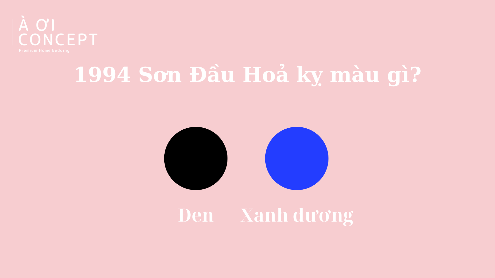 Lựa chọn màu sắc nước hoa