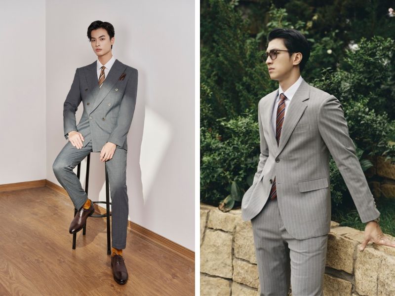 Vest trắng lịch lãm cho nam Quý Dậu