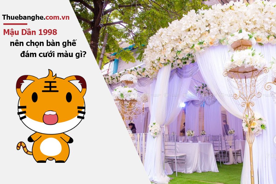 Phong cách cưới hợp tuổi Mậu Dần