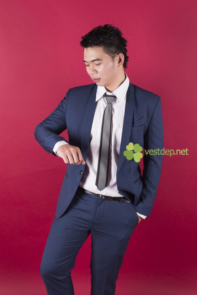 Vest xanh navy sang trọng