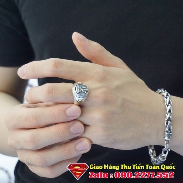 Nhẫn bạc phong thủy cho tuổi Giáp Tuất