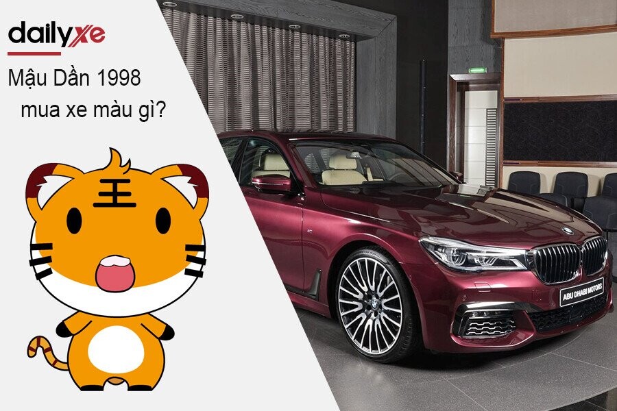 Tuổi Mậu Dần 1998 nên mua xe màu gì