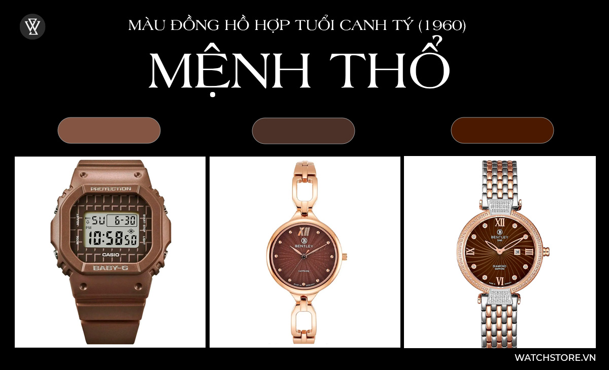 Đồng hồ kim loại màu vàng cho tiệc tùng