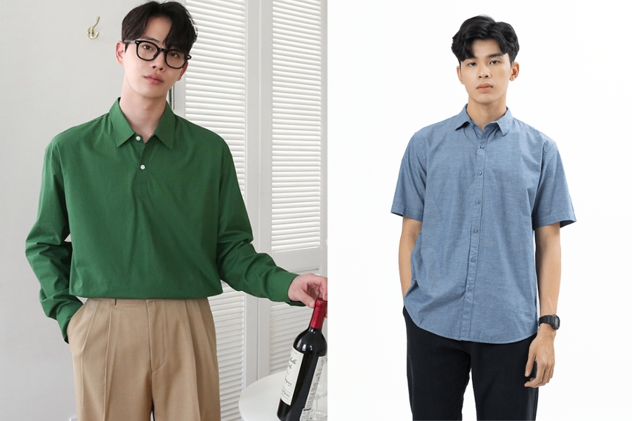 Áo Sơ Mi Đỏ Phong Thủy Giáp Tuất