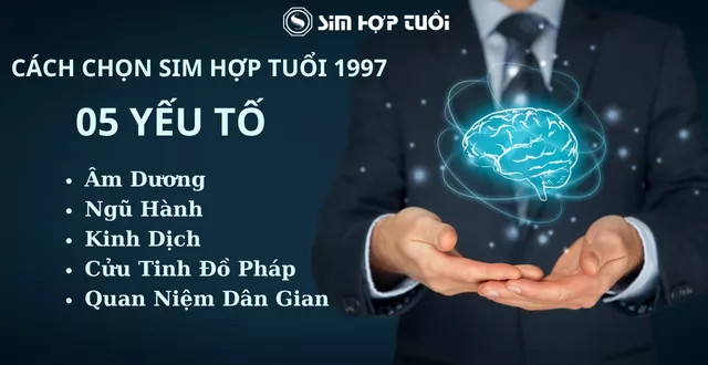 Sim màu xanh dương hợp tuổi 1997