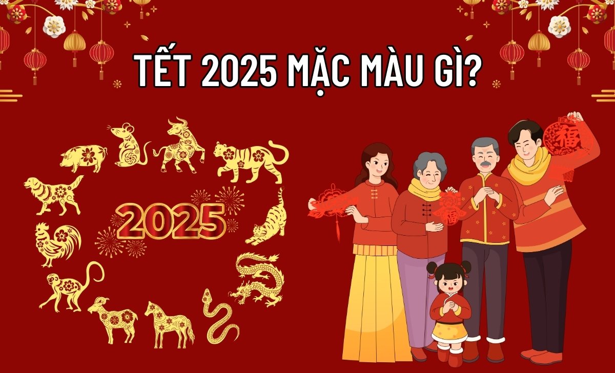 Mặc màu gì Tết 2025 theo tuổi Kỷ Tỵ
