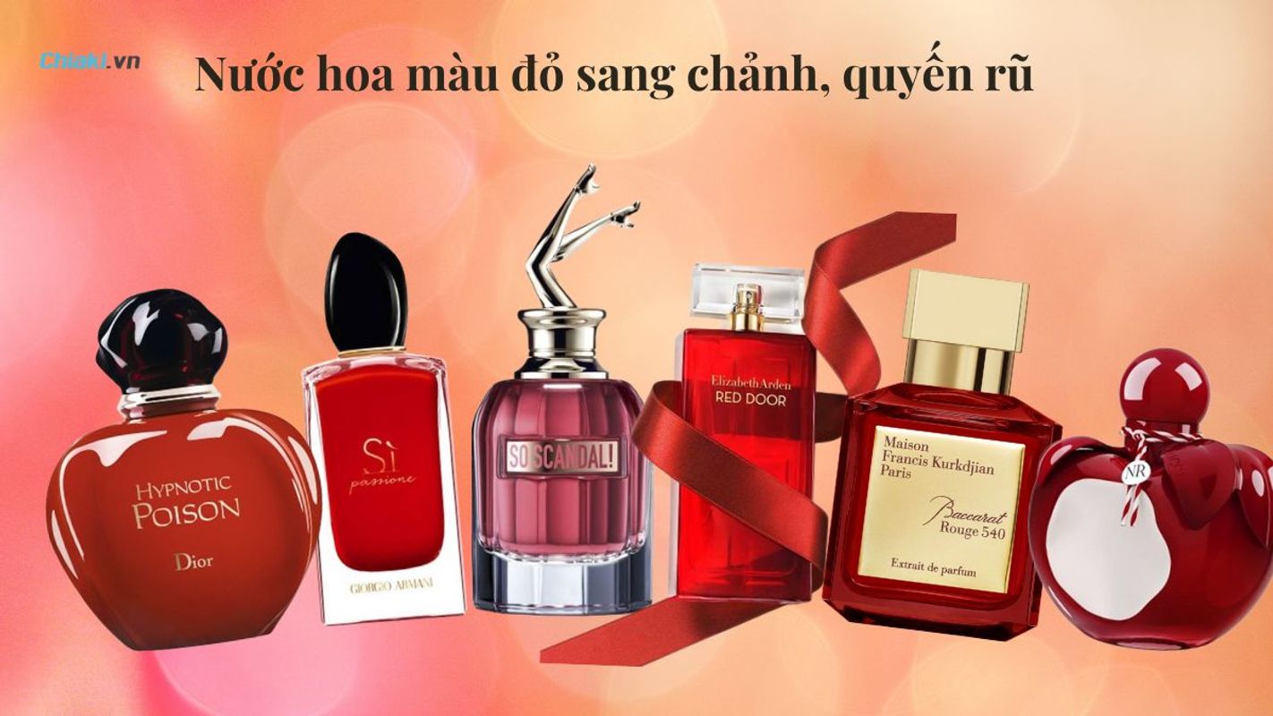 Nước hoa màu đỏ hợp tuổi 1998