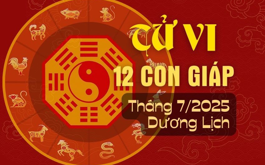 12 cung hoàng đạo 17/7/2025