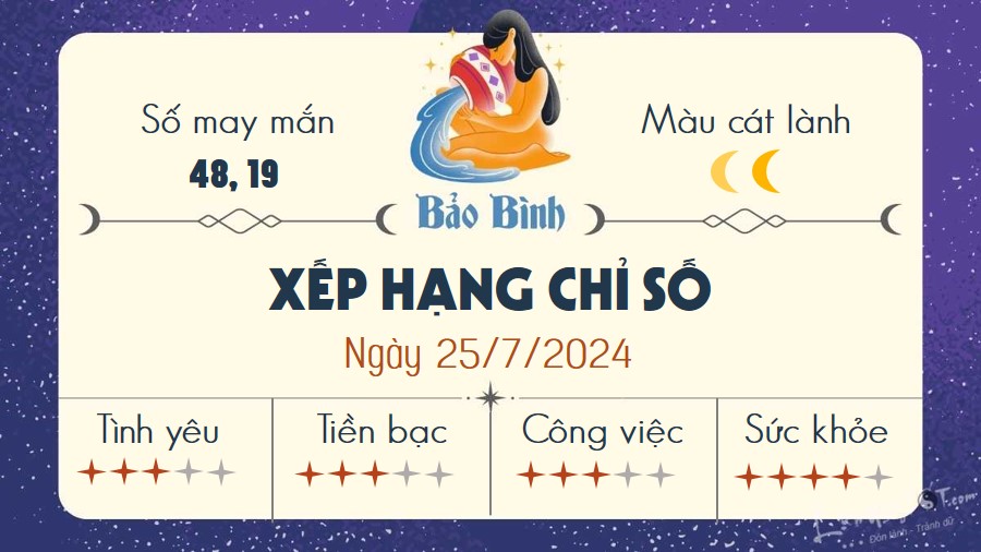 Tình cảm Bảo Bình 24/7