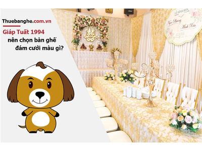 Không gian cưới theo phong thủy