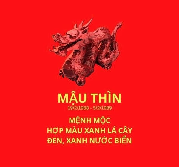 Vật phẩm phong thủy cho tuổi Mậu Thìn