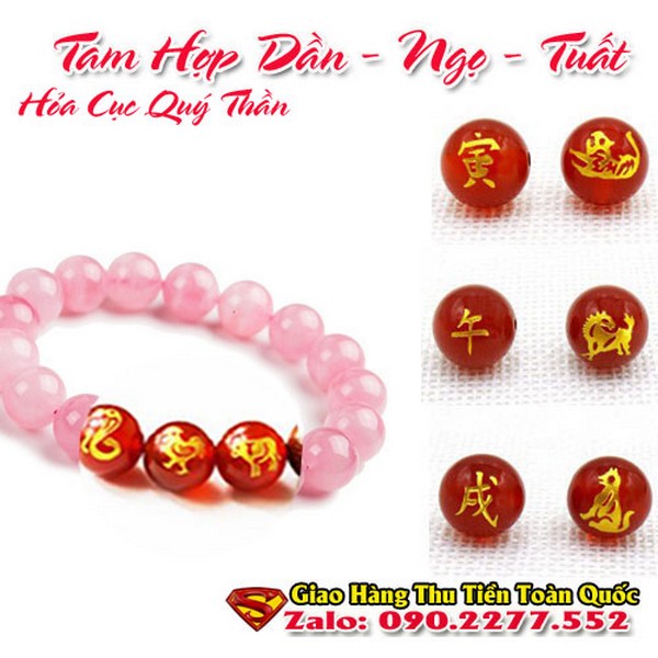 Vòng tay màu nâu đất hợp tuổi Mậu Dần
